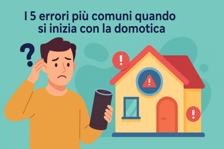 Errori comuni sulla domotica