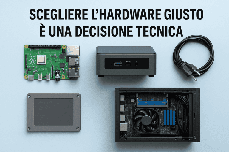 scegliere l’hardware giusto