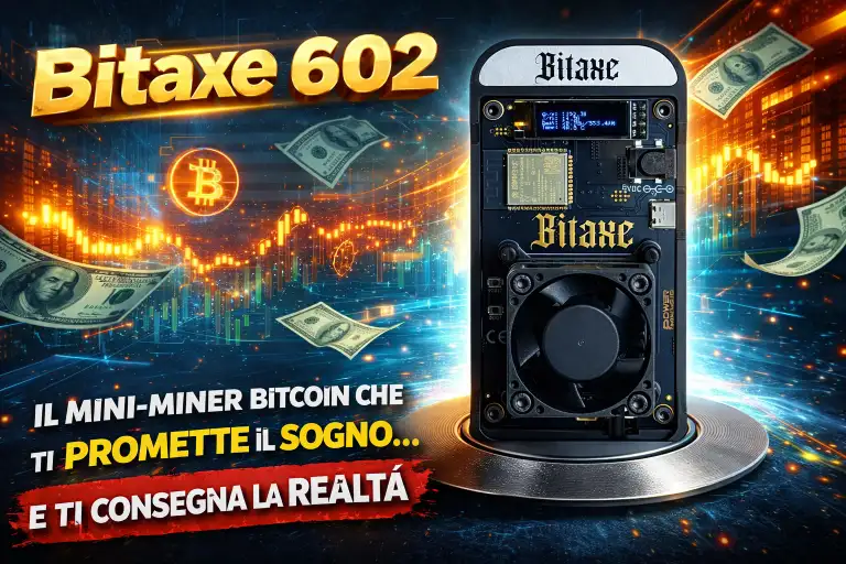 Bitaxe 602: la lotteria di Bitcoin che tutti vogliono, ma pochi capiscono