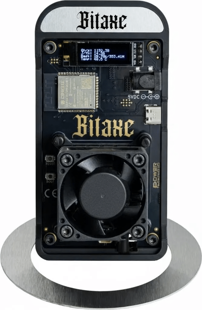 bitaxe 602 mining bitcoin