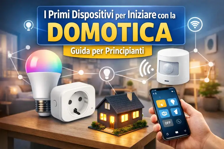 Primi dispositivi per la domotica